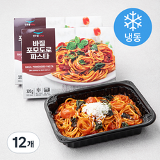 한우물 바질 포모도로 파스타 (냉동), 320g, 12개