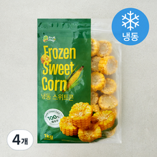 FruitMoji 스위트콘 (냉동), 4개, 1kg