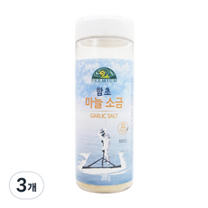 오가닉스토리 함초 마늘소금, 200g, 3개