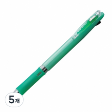 ZEBRA 斑馬牌 Clip-on Slim 4色筆, 粉彩綠, 5個