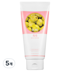 홀리카홀리카 데일리 프레시 촉촉 올리브 클렌징 폼 대용량, 300ml, 5개