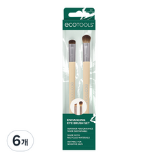 에코툴즈 인핸싱 아이 브러쉬 듀오 2종 세트, 6개