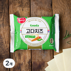 서울우유치즈 고다치즈 슬라이스, 18g, 10개입, 2개