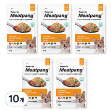 페노비스 전연령 강아지 미트팡 라이트&멀티케어 화식사료, 닭, 80g, 10개