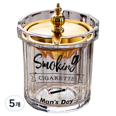 캐시리치 감성 디자인 냄새차단 재떨이 10 x 10.5 cm, 타입13, 5개