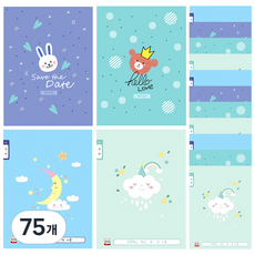 YOUNG ART 小學8格韓文筆記本, 隨機出貨, 75個