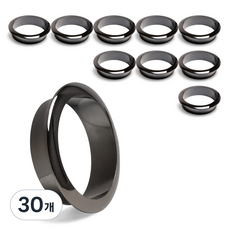 Sonjabisesang 電線孔蓋, 黑鎳色, 30個