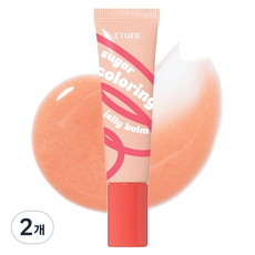 ETUDE 蜜糖潤色果凍唇膏, 05 冰香草, 9g, 2個