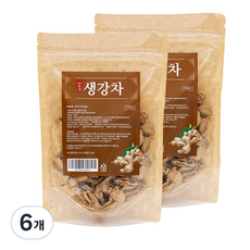서리지 생강차, 100g, 1개입, 6개