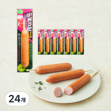 다향 후랑크 소시지 바베큐맛, 65g, 24개