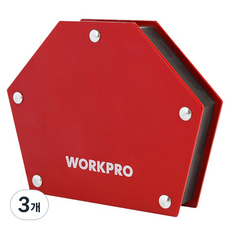 WORKPRO 六角焊接磁鐵 大 34kg, WP232050, 3個