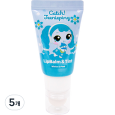 참존 캐치! 티니핑3 꾸래핑 듀얼 어린이 립밤 2g + 틴트 9g, 연핑크(틴트), 화이트(립밤), 5개