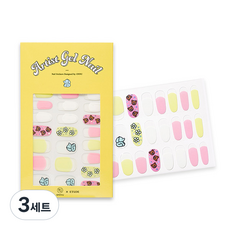 에뛰드 온유 아티스트 젤네일 스티커, 3개, 1호 러브베베