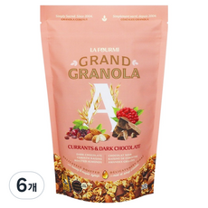 라푸르미 그랜드 커런트앤드다크초콜릿 그래놀라, 6개, 283g