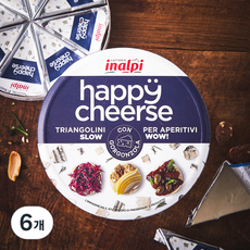 이날피 해피 치얼스 고르곤졸라 치즈 포션, 140g, 1개입, 6개