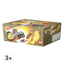 윈윈푸드 포테이토 크리스프 스낵 바베큐맛 50p, 1kg, 3개