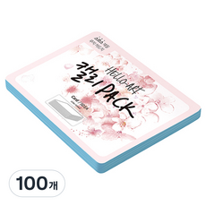 종이문화 헬로우 아트 캘리팩 두꺼운 스므스 카드 200g 17 딥블루, 208 x 153 mm, 100매