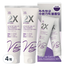 비바스 2X 스타일 업 컬핏 젤리 에센스, 4개, 150ml