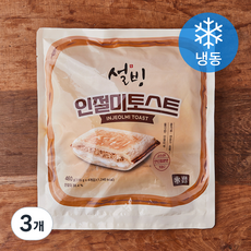 설빙 인절미 토스트 (냉동), 115g, 4개입, 3개