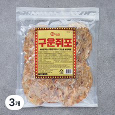 리프레쉬 구운쥐포, 160g, 3개