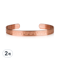 사보나오브런던 코퍼 올림피아 구 리 뱅글 팔찌 S C3, 2개