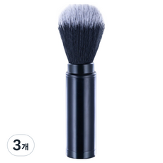 아카코 여행용 휴대용 면도브러쉬 블랙, 3개, 1개입