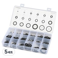 케이디와이 고무 오링 18종 225p 세트 KOR-225, 5세트