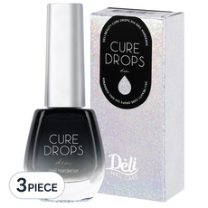 Deli Beauty Cure 鑽石美甲劑, 3件, 12ml