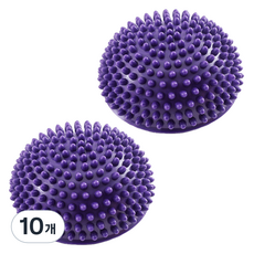 LoeyWing 平衡按摩半球 圓錐球, 葡萄, 10個