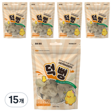 초심 강아지 덕뻥 동결건조 간식 트릿, 100g, 15개, 오리
