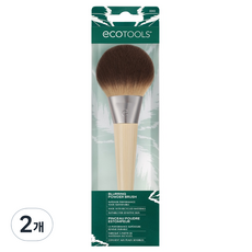 ecoTOOLS 柔焦蜜粉刷, 2個, 單一顏色