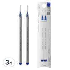 파이롯트 프릭션 볼 노크 존 볼펜 리필심 0.7mm, 블루, 6개