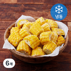 팜앤푸드 베트남산 절단 옥수수 (냉동), 6개, 1kg