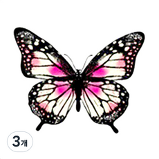 PARTY COSTUME 蝴蝶溫蒂紋身貼紙, AC97, 3個