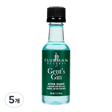 클럽맨리저브 젠트 진 에프터쉐이브, 50ml, 5개