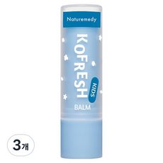 네츄레메디 코프레쉬밤 스틱 키즈, 3개, 4.7g