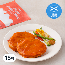 브랜드닭 닭가슴살 콜라겐 소스 스테이크 레드마요맛 (냉동), 85g, 1개입, 15개