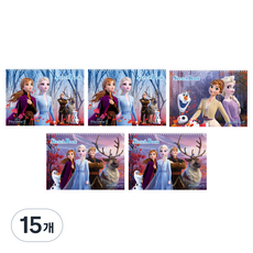 희망노트사 New 겨울왕국2 스케치북 랜덤 발송 5p, 250 x 345 mm, 17매, 15개