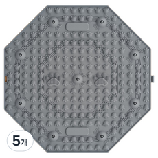 라온템 腳底穴位按摩墊, 5個, 灰色