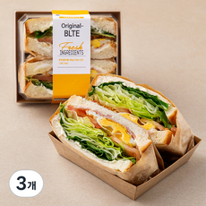 이엘후레쉬 Original BLTE 샌드위치 2입, 380g, 3개