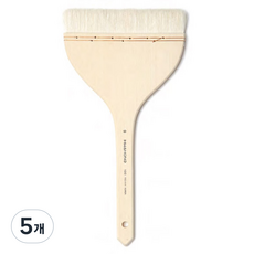 화홍산업 넓은붓 100 빽붓, 9호, 5개