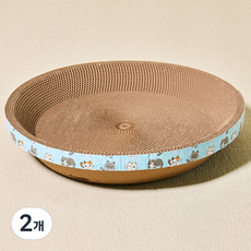 레드퍼피 네코야 올 스크래쳐 원형, 블루, 2개