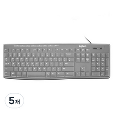 오랜웰 로지텍 MK200 전용 실리콘 키스킨, 5개