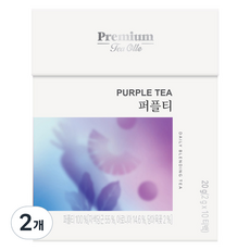 녹차원 블랜딩 허브 퍼플티, 2g, 2개, 10개입
