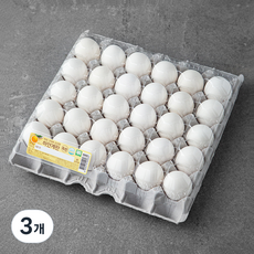 무항생제 백색 특란, 30구, 3개