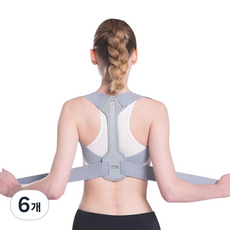 魔術貼姿勢輔助帶, 6個
