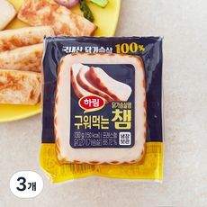 하림 구워먹는 챔, 130g, 3개