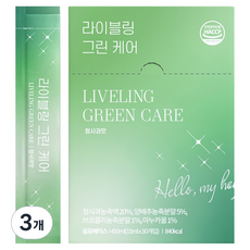 라이블링 그린 케어 30p, 450ml, 3개
