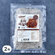 해맑은푸드 반찬전용 조미 어실채, 2개, 500g