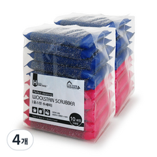 Shinsung Clean Tech 不鏽鋼菜瓜布, 10入, 4個